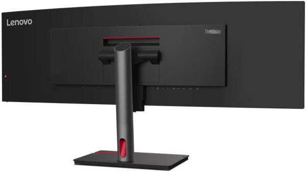 Lenovo ThinkVision P49w-30 49" Dual QHD Curved Monitor, IPS Panel, Thunderbolt4™ up to 100W power delivery, Black - Image 5