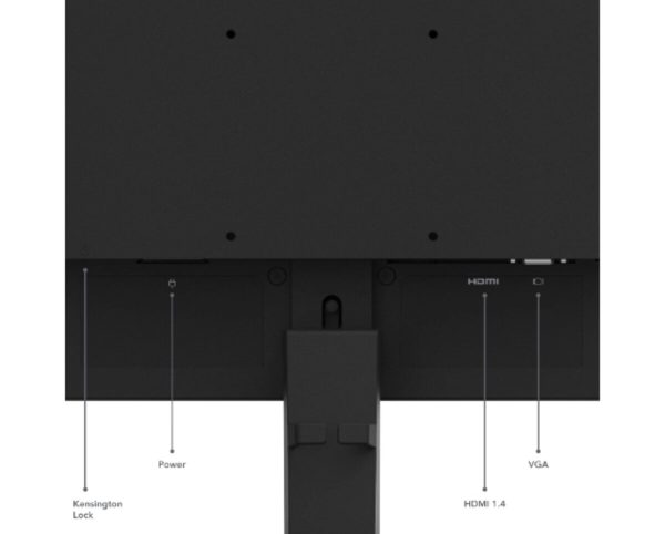 Lenovo L22-4e 22" FHD Monitor, IPS panel, 100Hz refresh rate, 4ms Response Time, 99% sRGB, Black - Image 4