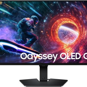 Samsung 27" Odyssey OLED G5 G50SF Gaming Monitor, QHD 180Hz Refresh Rate, 0.03Ms Response Time, Black