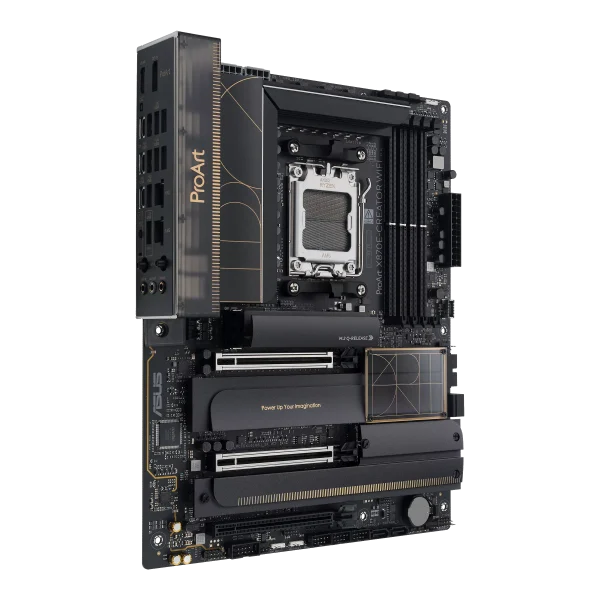 ASUS ProArt X870E-Creator WiFi Motherboard, AM5 Socket, Dual Ethernet & WiFi 7, PCIe 5.0, 10G and 2.5G Ethernet - Image 2