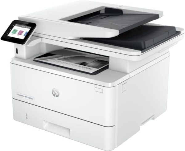 HP LaserJet Pro MFP 4103fdn All-in-One Printer, Up to 42 ppm, Ethernet, White - Image 3