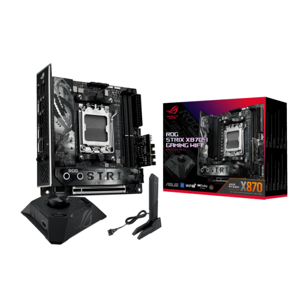 ASUS ROG STRIX X870-I GAMING WIFI Motherboard, WIFI 7, PCIe Gen5 Support, DDR5 128GB Max Support - Image 4