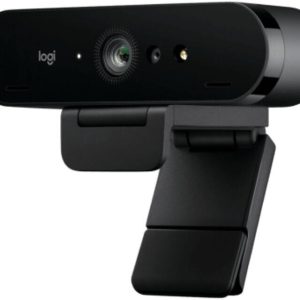 Logitech Brio 4K Ultra HD webcam with Windows Hello support, Black , 960-001724