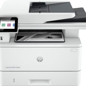 HP LaserJet Pro MFP 4103fdn All-in-One Printer, Up to 42 ppm, Ethernet, White
