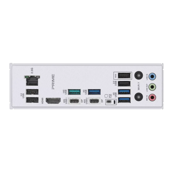 ASUS PRIME X870-P WIFI Motherboard, AM5 Socket, WiFi 7, USB 40Gbps Type-C, PCIe 5.0 slots, USB 10Gbps Type-C, Aura Sync - Image 5