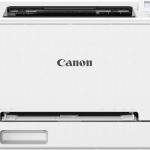 Canon i-SENSYS LBP647Cdw Duplex Laser Printer, 1200 x 1200 dpi, 25 pages per minute in colour or black and white, Wifi and Ethernet, White