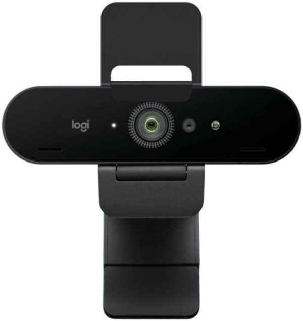 Logitech Brio 4K Ultra HD webcam with Windows Hello support, Black , 960-001724 - Image 4