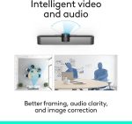 Logitech MeetUp Video Conferencing System, Ultra HD 4K/1080p/720p, Adjustable Speakers, Wide Field of View 120°, PC/Mac/Laptop/Macbook/Tablet - Black, 960-001101 - Image 6