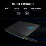 ASUS ROG Strix G16 G615LM 16" 2.5K QHD+ Gaming Laptop, Intel Core Ultra 9 275HX Processor, 16GB RAM, 1TB SSD, RTX 5060-8GB Graphics Card, 115W TGP, 240Hz Refresh Rate, Windows 11, Eclipse Gray - Image 6