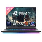 ASUS ROG Strix G16 G615LM 16" 2.5K QHD+ Gaming Laptop, Intel Core Ultra 9 275HX Processor, 16GB RAM, 1TB SSD, RTX 5060-8GB Graphics Card, 115W TGP, 240Hz Refresh Rate, Windows 11, Eclipse Gray