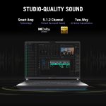 ASUS ROG Strix G16 G615LM 16" 2.5K QHD+ Gaming Laptop, Intel Core Ultra 9 275HX Processor, 16GB RAM, 1TB SSD, RTX 5060-8GB Graphics Card, 115W TGP, 240Hz Refresh Rate, Windows 11, Eclipse Gray - Image 2
