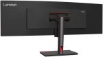 Lenovo ThinkVision P49w-30 49" Dual QHD Curved Monitor, IPS Panel, Thunderbolt4™ up to 100W power delivery, Black - Image 6