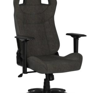 CORSAIR T3 RUSH Fabric Gaming Chair, Racing-inspired Design and Contoured Comfort, Padded Neck Cushion and Memory Foam Lumbar Support, Charcoal