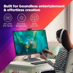 Lenovo L32p-30 32" UHD USB Type-C monitor, IPS Panel, 60 Hz Refresh Rate, 4ms Response Time, 3W×2 speakers, AMD Freesync, Black - Image 6