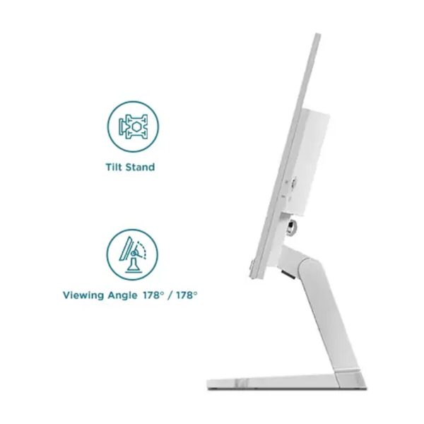 Lenovo L22e-40 22" FHD Monitor, VA Panel, 75 Hz refresh rate, 4ms Response Time, AMD Freesync, White - Image 5