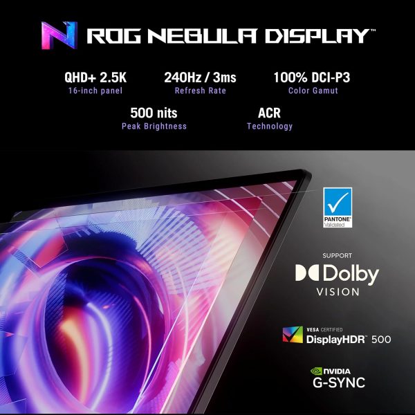 ASUS ROG Strix G16 G615LM 16" 2.5K QHD+ Gaming Laptop, Intel Core Ultra 9 275HX Processor, 16GB RAM, 1TB SSD, RTX 5060-8GB Graphics Card, 115W TGP, 240Hz Refresh Rate, Windows 11, Eclipse Gray - Image 10
