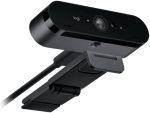 Logitech Brio 4K Ultra HD webcam with Windows Hello support, Black , 960-001724 - Image 3