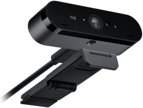 Logitech Brio 4K Ultra HD webcam with Windows Hello support, Black , 960-001724 - Image 3