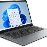 Lenovo IdeaPad 1-14IJL7 Laptop, intel® Celeron® N4500 Processor, 4GB Ram, 128GB Storage, Win 11, English Keyboard, Cloud Gray