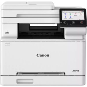 Canon i-SENSYS MF667Cdw Multi-Function Colour Laser Printer, up to 25 ppm and scanning at 100 ipm, White