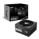 ASUS TUF Gaming 850W Fully Modular Power Supply, 80 Plus Gold Certification, Black