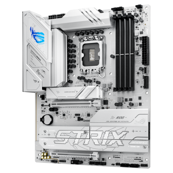 ASUS ROG STRIX B860-A GAMING WIFI Motherboard, WIFI 7, SB4® (20Gbps) PORT, PCIe GEN 5 SUPPORT, White - Image 3