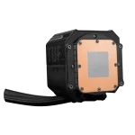 ASUS TUF Gaming LC III 360 ARGB LCD all-in-one liquid CPU cooler with pre-installed & integrated triple fans designed for high airflow and static pressure; 2.8" LCD for hardware monitoring, custom GIFs and MP4 video clips - Image 6