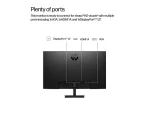 HP S3 PRO 322Ph 21.5" FHD Monitor, 100Hz Refresh Rate, 5ms Response Time, Built-in 2x2W speakers, Black - Image 4