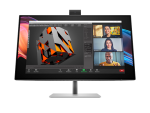 HP S7 Pro 727PM 27" 4K Conferencing Monitor, IPS Panel, 5ms Response Time, 5MP HDR AI Webcam, Black