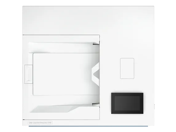 HP Color LaserJet Enterprise 5700dn Printer, Up to 45 ppm (black and color), 4.3-in touchscreen, White - Image 3