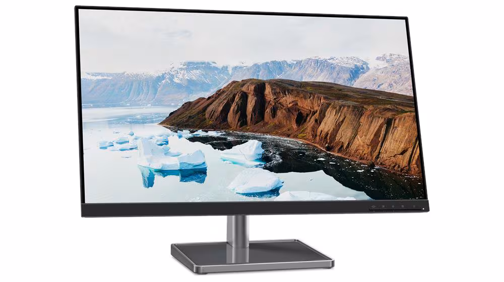 Lenovo L27m-30 27″ FHD Monitor, IPS display, 75Hz refresh rate, 4ms Response Time, Black