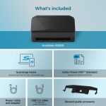 Ricoh ScanSnap® iX2500 Wi-Fi Enabled, Touch Screen Document Scanner - Standard Edition, Black - Image 6