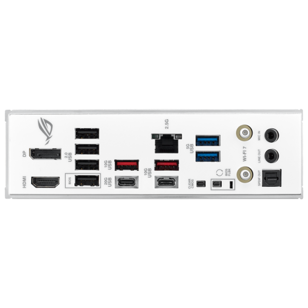 ASUS ROG STRIX B860-A GAMING WIFI Motherboard, WIFI 7, SB4® (20Gbps) PORT, PCIe GEN 5 SUPPORT, White - Image 6