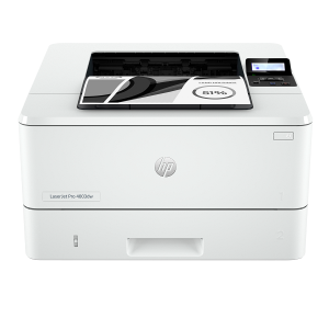 HP LaserJet Pro 4003dw Printer, Prints up to 42/40 ppm, Ethernet, Wi-Fi, White