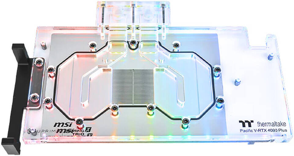 Thermaltake Pacific V-RTX 4090 Plus (MSI GAMING TRIO & SUPRIM) GPU Water Block