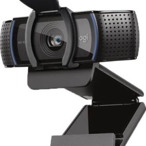 Logitech C920e BUSINESS WEBCAM, 1080p business webcam perfect for mass deployment, Black, 960-001360