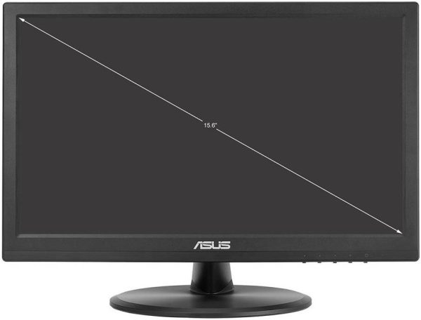 ASUS VT168HR Touch Monitor - 15.6" (1366x768), 10-point Touch, HDMI, Flicker free, Low Blue Light, Wall-mountable, Eye care, Black - Image 3