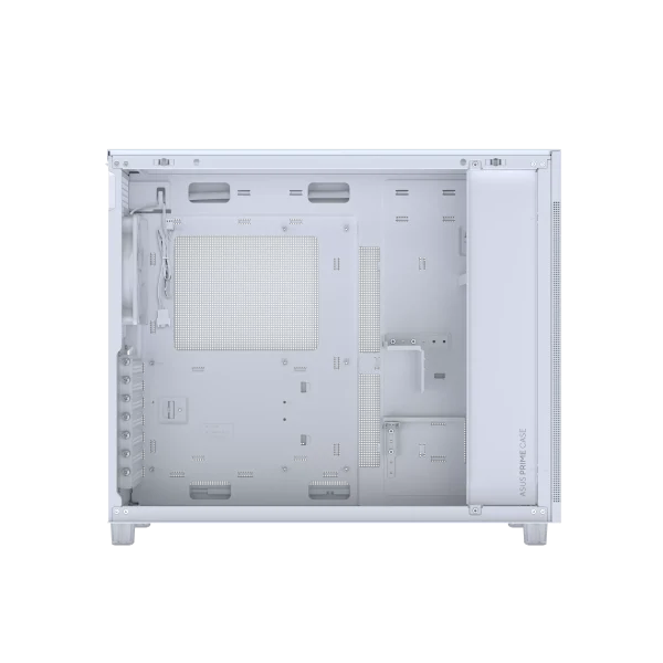 ASUS Prime AP303 - Tempered Glass ATX Case, support for graphics cards up to 360mm long, 360mm radiators up to 60mm thick, and ATX PSUs up to 180mm long, White - Image 5