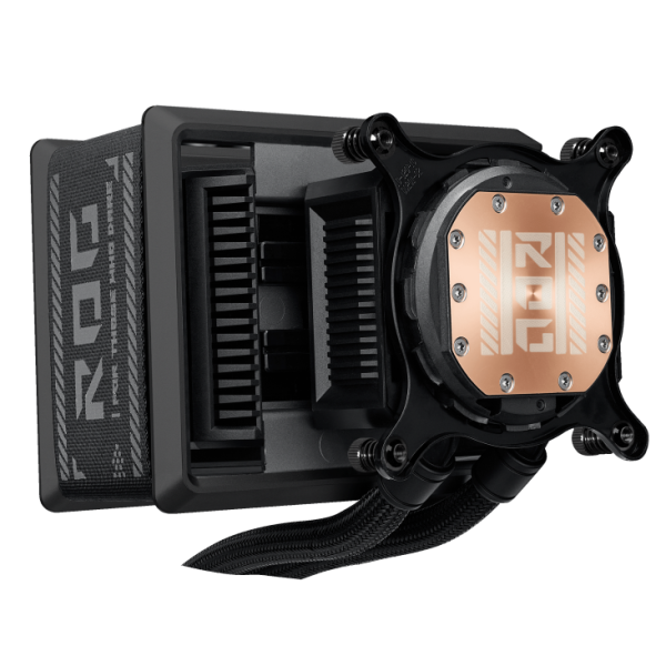 ASUS ROG RYUO IV SLC 360 ARGB Liquid Cooler, 6.67” 2K AMOLED Screen, Black - Image 6