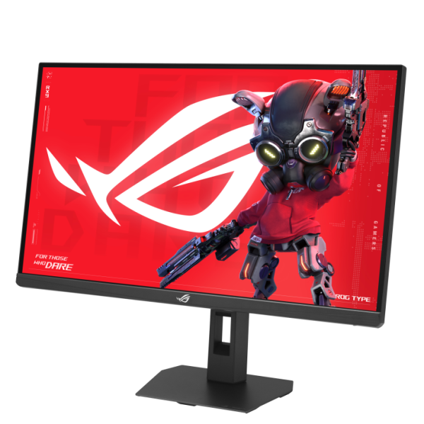 ASUS ROG Strix 5K XG27JCG Gaming Monitor – 27-inch 5120x2880, 180Hz (OC), 0.3ms (min.), Fast IPS, Dual mode (180Hz(OC) or QHD 330Hz), Extreme Low Motion Blur Sync, USB Type-C (15W PD), G-Sync compatible, DisplayWidget Center, tripod socket, HDR, Aura Sync, Black - Image 3