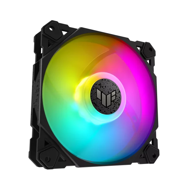 ASUS TUF Gaming TF120 ARGB Fan - Single Pack, Black - Image 2