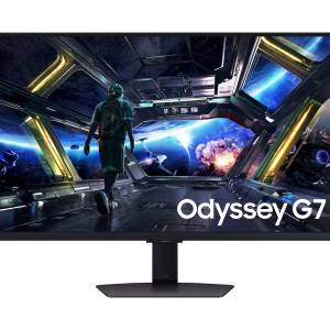 Samsung G7 G70D Odyssey 32" 4K Gaming Monitor, Fast IPS Panel, 144Hz Refresh Rate, 1Ms Response Time, FreeSync Premium, G-Sync Compatible, Black