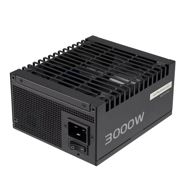 ASUS Pro WS 3000W Platinum Fully Modular Power Supply, PCIe® 5.1 ready, 80 PLUS Platinum certified, Black - Image 4