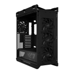 ASUS ROG Strix Helios II EATX mid-tower gaming case with dual tempered glass side panels, GPU support for up to 450mm in length, aluminum frame and front panel, GPU braces and 420mm radiator support, Black - Image 3