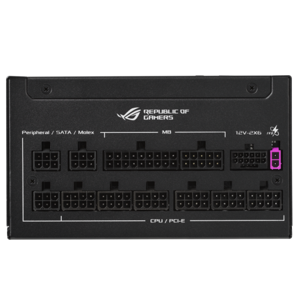 ASUS ROG STRIX 1200W Fully Modular Power Supply, 80 PLUS & Cybenetics Platinum certified, Black - Image 4