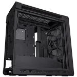 ASUS ProArt PA602 Wood Edition - Metal Panel, pre-installed 140 mm rear fan and two 200 mm front fans, support for a 420 mm radiator, Black - Image 6