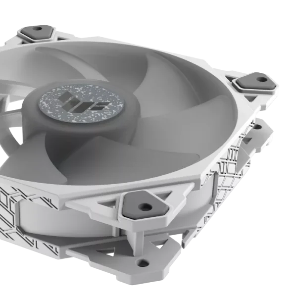 ASUS TUF Gaming TF120 ARGB Fan - Triple Fan Kit with ARGB Controller, White Edition - Image 4