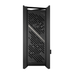 ASUS ROG Strix Helios II EATX mid-tower gaming case with dual tempered glass side panels, GPU support for up to 450mm in length, aluminum frame and front panel, GPU braces and 420mm radiator support, Black - Image 4