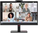 Lenovo ThinkVision T27hv-30 27" QHD Monitor, IPS Display, 75Hz Refresh Rate, 4ms Response Time, 2x5W integrated speakers, Black