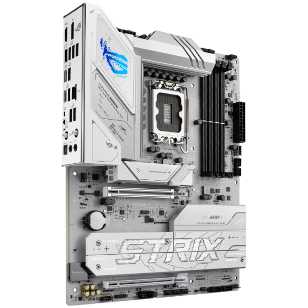 ASUS ROG STRIX B860-A GAMING WIFI Motherboard, WIFI 7, SB4® (20Gbps) PORT, PCIe GEN 5 SUPPORT, White - Image 2